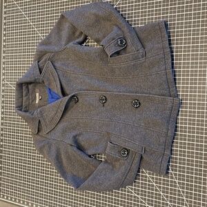 Kenneth Cole Reaction Women's Charcoal Pea Coat